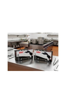 Siyah Nitril Eldiven 100 Lük M 5 Paket - 928163038 Siyah Nitril Eldiven 100 Lük M 5 Paket - 928163038