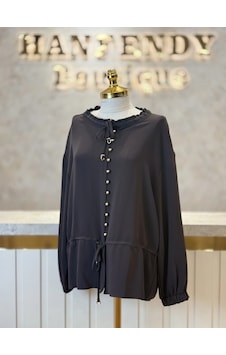 Ghisa Gh-4710t4479-k Kahve Renk Tunik Çok Renkli Ghisa Gh-4710t4479-k Kahve Renk Tunik Çok Renkli