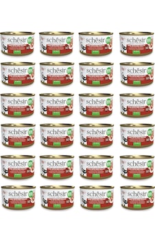 Schesir Ton Ve Barbun Balıklı Jöleli Tamamlayıcı Kedi Konservesi 70 Gr. X 24 Adet Schesir Ton Ve Barbun Balıklı Jöleli Tamamlayıcı Kedi Konservesi 70 Gr. X 24 Adet