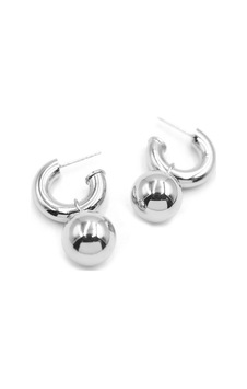 Top Küpe - Gümüş Renkli 71857128 Top Küpe - Gümüş Renkli 71857128