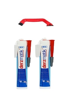 Derzmatik Profesyonel Beyaz 2 Adet 450 G ve 1 Adet Derz Kazıyız N11.317 Derzmatik Profesyonel Beyaz 2 Adet 450 G ve 1 Adet Derz Kazıyız N11.317