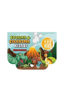 Dinozorlar - Boyama ve Çıkartma Kitabı - Boyama ve Çıkartma Kitabı- Çikolata Yayınevi Dinozorlar - Boyama ve Çıkartma Kitabı - Boyama ve Çıkartma Kitabı- Çikolata Yayınevi