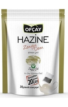 Ofçay Hazine Zengin Dem Siyah Demlik Poşet Çay 8'li 30 x 30 G Ofçay Hazine Zengin Dem Siyah Demlik Poşet Çay 8'li 30 x 30 G