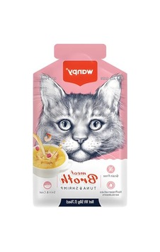 Tahılsız Kedi Çorbası, Ton Balıklı Ve Karidesli, 50 Gr X 12 Adet 100 G Tahılsız Kedi Çorbası, Ton Balıklı Ve Karidesli, 50 Gr X 12 Adet 100 G