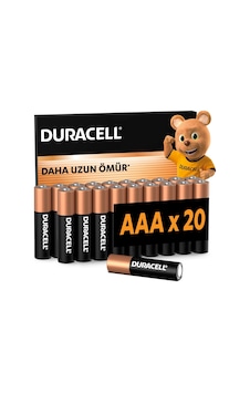 Alkalin Aaa Ince Kalem Piller, 20 Li Paket Alkalin Aaa Ince Kalem Piller, 20 Li Paket