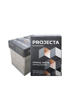 Projecta Standart 500'lü 80 G A4 Fotokopi Kağıdı 5'li kutu Projecta Standart 500'lü 80 G A4 Fotokopi Kağıdı 5'li kutu