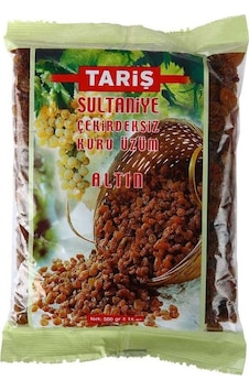Tariş Sultaniye Çekirdeksiz Altın Kuru Üzüm 500 G