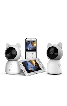 Xenon Smart Akıllı Bebek Kamerası 5" Monitörlü Çoklu İzleme