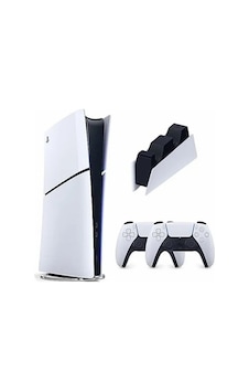 Sony Playstatıon 5 Slım 825 GB Dıgıtal Çift Kollu + Şarj İstasyonu Oyun Konsolu (İthalatçı Garantili) Sony Playstatıon 5 Slım 825 GB Dıgıtal Çift Kollu + Şarj İstasyonu Oyun Konsolu (İthalatçı Garantili)