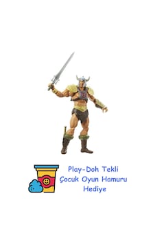 Masterverse New Eternia He-man Aksesuarlı Aksiyon Figürü, 17,78 Cm Motu Koleksiyon Hediyesi, 6 Yaş Ve Üzeri Hayranlar Için + Play-doh Oyun Hamuru Masterverse New Eternia He-man Aksesuarlı Aksiyon Figürü, 17,78 Cm Motu Koleksiyon Hediyesi, 6 Yaş Ve Üzeri Hayranlar Için + Play-doh Oyun Hamuru