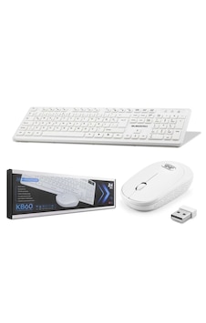 Subzero Kb60 2.4ghz Kablosuz Q Klavye Ve Mouse Seti Beyaz Diğer Subzero Kb60 2.4ghz Kablosuz Q Klavye Ve Mouse Seti Beyaz Diğer