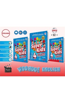 Kırmızı Beyaz Yayınları Super Kids Woo Hoo 4.sınıf Yeni