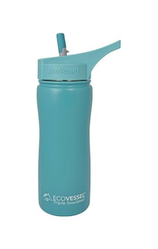 Eco Vessel Summit Insulated Steel Straw Bottle Termos 0.50 Litre- Eco Vessel Summit Insulated Steel Straw Bottle Termos 0.50 Litre-