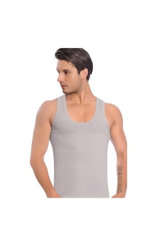 İki Yıldız Erkek Penye Atlet 3'lü Paket 02 Gri İki Yıldız Erkek Penye Atlet 3'lü Paket 02 Gri
