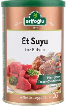 Arifoğlu Et Suyu Toz Bulyon Teneke 250 G