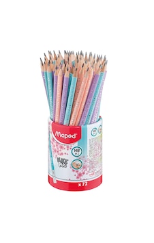 Maped Black Pep's Silgili Kurşun Kalem Hb Pastel Renk 851769 Çok Renkli Maped Black Pep's Silgili Kurşun Kalem Hb Pastel Renk 851769 Çok Renkli