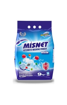 Omnipazar Misnet Beyazlar İçin Toz Çamaşır Deterjanı 9 KG 60 Yıkama