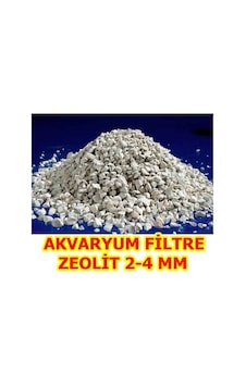 Zeolit Akvaryum Filitre 1 KG Zeolite 2-4 Mm Zeolit Klinoptilolit