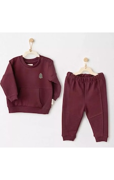 Andywawa 2'li Bebek Takım Ac26187 Burgundy Andywawa 2'li Bebek Takım Ac26187 Burgundy