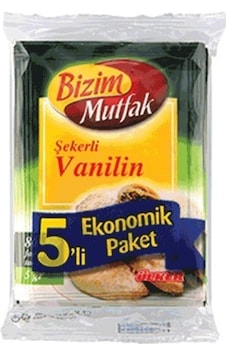 Mutfak Şekerli Vanilin 5x25 Gr Mutfak Şekerli Vanilin 5x25 Gr