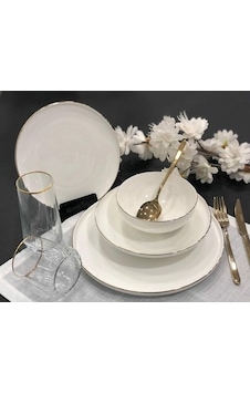 Roy King Gold Slender 24 Parça Yemek Takımı DSN 045