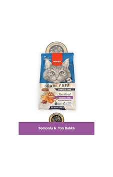Tahılsız Somon Tuna Kısır Kedi Maması 8 Kg Wanpy