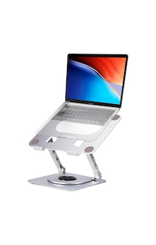 Dizüstü Bilgisayar Standı - Alüminyum Alaşımlı Stand 360 Derece Dönebilen Pc Katlanabilir Ergonomik, Yükseklik Ve Açı Ayarlanabilir, İpad, Dizüstü Bilgisayarlar Ve Tabletler İle Uyumlu, 17 İnç Dizüstü Bilgisayar Standı - Alüminyum Alaşımlı Stand 360 Derece Dönebilen Pc Katlanabilir Ergonomik, Yükseklik Ve Açı Ayarlanabilir, İpad, Dizüstü Bilgisayarlar Ve Tabletler İle Uyumlu, 17 İnç