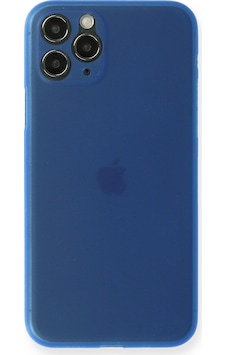 Newface Apple iPhone Uyumlu 11 Pro Kılıf Pp Ultra İnce Kapak Semeglbl - 50 - Mavi Newface Apple iPhone Uyumlu 11 Pro Kılıf Pp Ultra İnce Kapak Semeglbl - 50 - Mavi