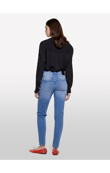 Sisley Streç Pamuklu Taş Yıkama Yüksel Bel Slim Fit Pantolon Kadın Buz Mavisi Denim Pantolon - 325p47kzle044 Haki Sisley Streç Pamuklu Taş Yıkama Yüksel Bel Slim Fit Pantolon Kadın Buz Mavisi Denim Pantolon - 325p47kzle044 Haki