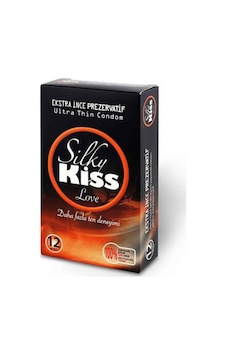 Silky Kiss Love Ekstra İnce Prezervatif 12'li Silky Kiss Love Ekstra İnce Prezervatif 12'li
