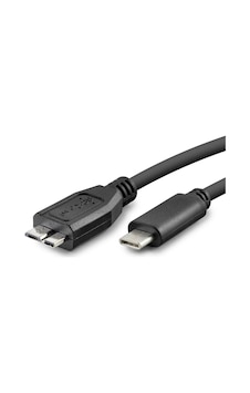 Type-c To Micro-b 3.0 Kablosu 60 Cm - Siyah Hdx1062 Type-c To Micro-b 3.0 Kablosu 60 Cm - Siyah Hdx1062