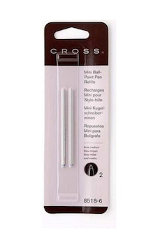 Cross Micro Pen 8518-6 Tükenmez Refill Mavi 2 Li Cross Micro Pen 8518-6 Tükenmez Refill Mavi 2 Li