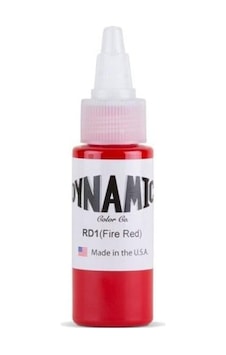 Dynamic Fire Red 1oz/30ml - Tattoo Dövme Boyası Dynamic Fire Red 1oz/30ml - Tattoo Dövme Boyası