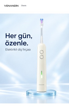 Vn/rv-001 Oravix Şarjlı Elektrikli Diş Fırçası 2000 Mah, Type-c, Ipx7, 3 Mod X 3 Yoğunluk, 3 Başlıklı - Beyaz Vn/rv-001 Oravix Şarjlı Elektrikli Diş Fırçası 2000 Mah, Type-c, Ipx7, 3 Mod X 3 Yoğunluk, 3 Başlıklı - Beyaz