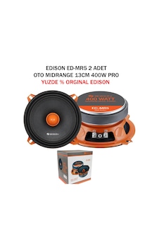 Edison Ed-Mr5 Profesyonel 13Cm Midrange Hoparlör 400Wat Edison Ed-Mr5 Profesyonel 13Cm Midrange Hoparlör 400Wat