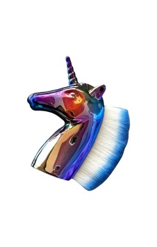 Caş Dekorasyon Karışık Renkli Unicorn Allık Fırçası Makyaj Fırçası