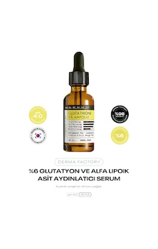 %6 Glutatyon Ve Alfa Lipoik Asit İçeren Aydınlatıcı Serum Derma Factory Glutathione %6 Ampoule %6 Glutatyon Ve Alfa Lipoik Asit İçeren Aydınlatıcı Serum Derma Factory Glutathione %6 Ampoule