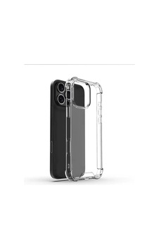 Apple Uyumlu iPad iPhone 16 Pro Kılıf Zore Nitro Anti Shock Silikon Şeffaf Apple Uyumlu iPad iPhone 16 Pro Kılıf Zore Nitro Anti Shock Silikon Şeffaf