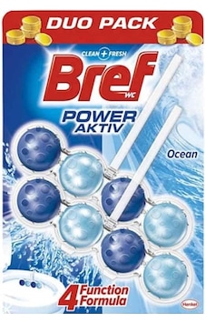 Bref Power Aktiv Katı Klozet Bloğu Okyanus 2'li Bref Power Aktiv Katı Klozet Bloğu Okyanus 2'li