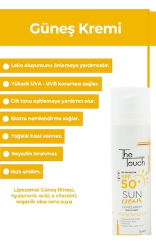 The Touch By Seda Altın Güneş Kremi SPF50+ 30 ML