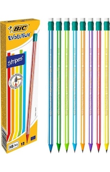 Bic Evolutıon 646 Silgili Kurşun Kalem 12'Li Bic Evolutıon 646 Silgili Kurşun Kalem 12'Li