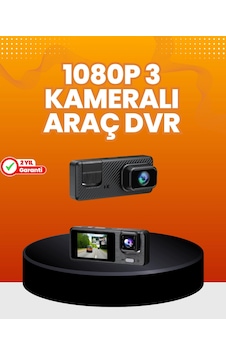 Araç İçi Güvenlik Kamerası 3 Kanallı, 24 Saat Park Kaydı Destekli Krgltgsowgdedghqq20 Araç İçi Güvenlik Kamerası 3 Kanallı, 24 Saat Park Kaydı Destekli Krgltgsowgdedghqq20