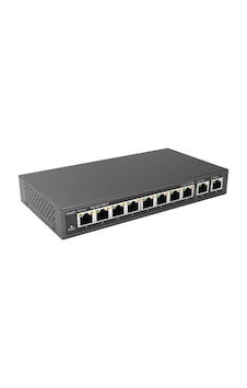 Ruijie 10 Port 110 W 8 Port Poe REYEE RG - ES 110D - P GIGABIT 2X - UPLINK Yönetilemez Switch Ruijie 10 Port 110 W 8 Port Poe REYEE RG - ES 110D - P GIGABIT 2X - UPLINK Yönetilemez Switch