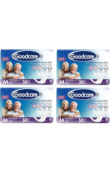 Goodcare Belbantlı Hasta Bezi Medium 4 x 30'Lu Goodcare Belbantlı Hasta Bezi Medium 4 x 30'Lu