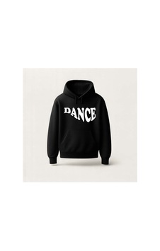 Ada Kostüm Tasarım Dance Tasarım Baskılı Hoodie Sweatshirt siyah Ada Kostüm Tasarım Dance Tasarım Baskılı Hoodie Sweatshirt siyah