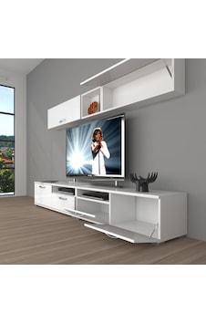 Decoraktiv Eko 5200 Slm Tv Ünitesi Tv Sehpası Beyaz