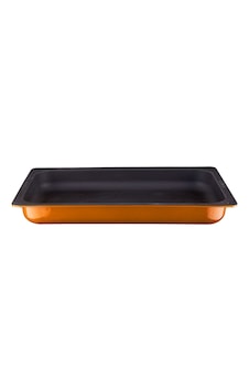 Lava Döküm GN 1/1 Gastronorm Küvet İç Renk Siyah Ölçü 32 x 53 CM Turuncu Lava Döküm GN 1/1 Gastronorm Küvet İç Renk Siyah Ölçü 32 x 53 CM Turuncu