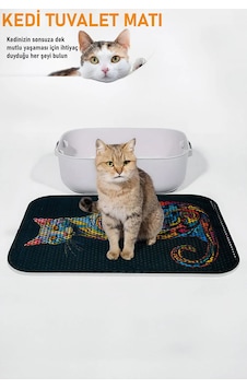 Kedi Kum Paspası - Kedi Yuvası Paspası Kedi Kum Paspası - Kedi Yuvası Paspası