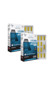 Zade Vital A Vitamini 2 Kutu 60 Kapsül Zade Vital A Vitamini 2 Kutu 60 Kapsül