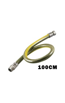 Turconn Flex Çelik Örgülü 100cm Doğalgaz Hortumu Turconn Flex Çelik Örgülü 100cm Doğalgaz Hortumu